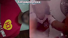 Hot Model Sees Older Lover Masturbate