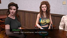 נהנית להניק לעונג חוזר עם חזל במשחק הנקה סקסי