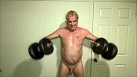 daddy trains hard with raw moves that dominate every intense session without mercy!