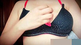 Naked in Uncle's House, Teasing My Pussy and Tits!