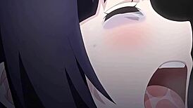 Hanako-San megkötözve a vécében intenzív kemény szexre és creampiere