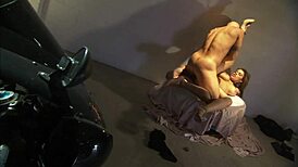 In Golden High Heels Milf Licked And Fucked