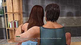 brunette milf with big tits