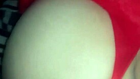 Latina Bent Over Doggystyle Blowjob at Costume Party