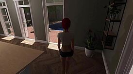 Caroline's Fantasy with Best Friend's Dad Heats Up