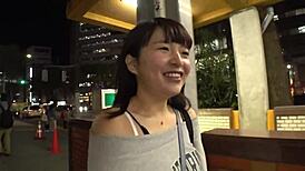 Young 18+ japanese babe rika chan arrives with big tits in homemade amateur scene