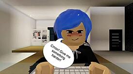 Roblox Girl Caught and Fucked by Sneaky Intruder