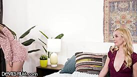 Aaliyah Love Shows Stepdaughter Maddy May How To Masturbate!