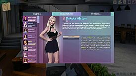 Exploring lust academy in 3d outfit