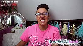 European Skinny German Amateur's First Fetish Video