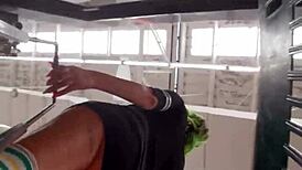 Attractive Latina Shows Off Her Big Ass in the Supermarket