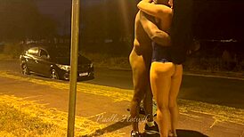 Paolla Hotwife Teaches Sex On Street!