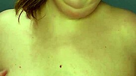 Horny BBW Becca Uses Dildo To Pleasure Her Big Tits And Naked Body Intensely.