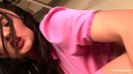 taken by surprise, the lush young chick felt her pussy fingered and fucked hard