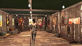 fallout 4 cute brunette teen in slutty tease fashion