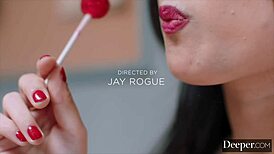 deeper ultimate baddie lulu takes control over young rookie cop in domination scenes