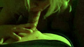 Sexy Hot Blonde Beauty Shares Steamy Smoke Moment With Partner