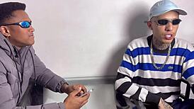 Young Friends Share Big Dick Passionately