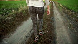 worship my milf ass strutting in tight leopard leggings for your eyes