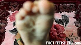 want to lick my feet with your tongue?