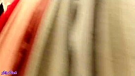 Damn! Caught Giving Blowjob in Dressing Room with Letty Black!