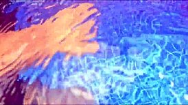 Feeling The Thrill As I Surprise The Big-Ass Woman Masturbating In The Pool And Fuck Her Doggystyle Roughly