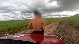 Did we really fuck outdoors with cars passing by and staring?