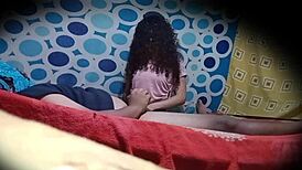 I spied sexy Mexican nurse Alexia nympho on hidden cam outdoors, her ass driving me wild.