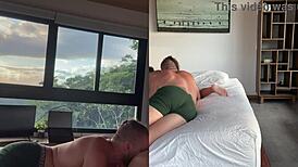 Asian couple's rough pussy licking sends girlfriend into moaning orgasm