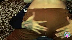 big ass milf sucks hard cock then gets tight butthole rimmed while playing with huge dildo and vibrator 😈