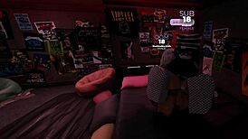 والديها طلعوا فنكشناها بجنون