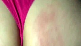 She Pushes Her Panties Aside And Sits For Intense Fucking.