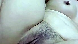 Amateur solo masturbation leads to intense squirting orgasm