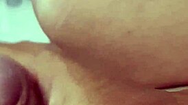 Stepmom grips tight while watching movie alone