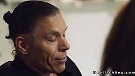 Wife Giving Oral to Husband’s Ex in Raw Action