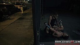 Teen teacher in glasses gets bound and dominated