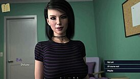 curvy girl in cute outfit in summer heat