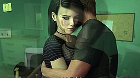 curvy girl in cute outfit in summer heat