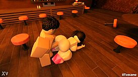 why fuck in the bar with big ass pov?