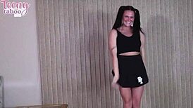 cheerleader daisy fucks coach seth in hot creampie action