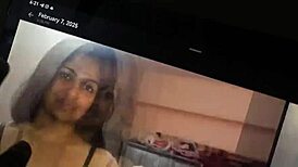 Cum tribute dedicated to my sexy Indian aunty