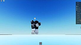 Attractive Woman Pleasing Young Man