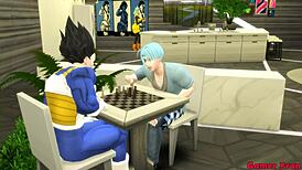 bulma stepmother finds stepson masturbating watching porn and teaches him about sex