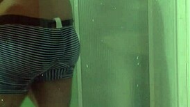 Latina wife cheating in motel bathroom with black stud! 😈