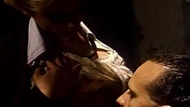 Kelly Trump sucks cock to cumshot in mouth