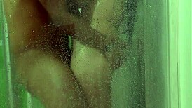 Latina wife cheating in motel bathroom with black stud! 😈