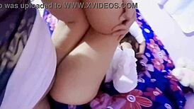 What happens with a hot Mexican schoolgirl neighbor? I bang her real homemade!