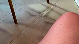 missspisss flashes her big tits outdoors