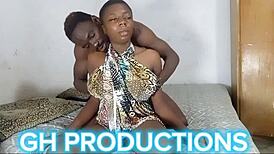 This beautiful 18+ African teen just showed off her perfect natural tits.