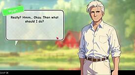 Honeysun Tutorial Starts with Redhead Flight Attendant in Awesome Gameplay